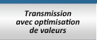 transition avec optimisation de valeurs